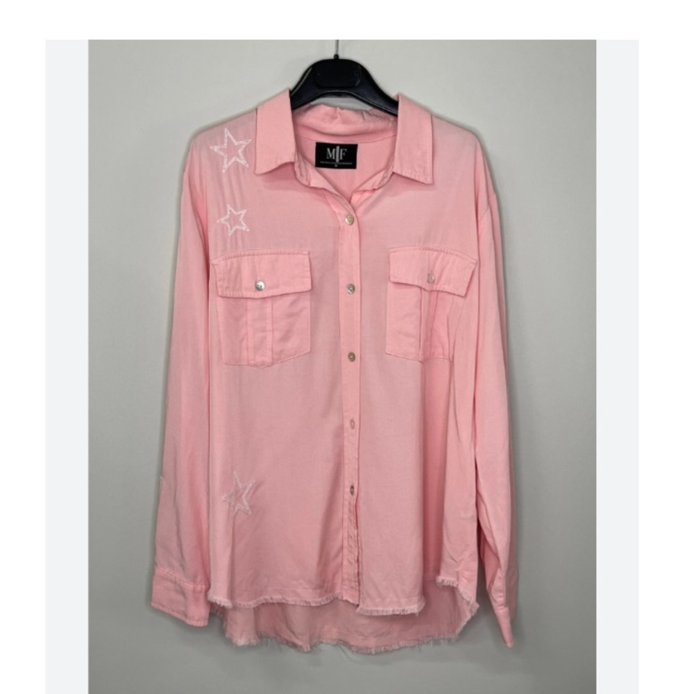 Moving Forward Design Star Button Up - image 2